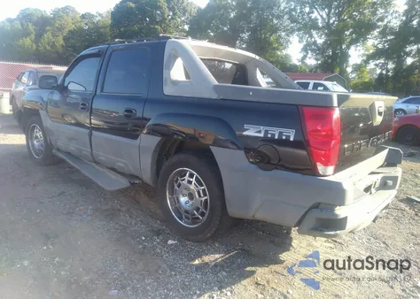 2002 Chevrolet Avalanche 1500 from USA, damaged, VIN 3GNEC13T32G177219